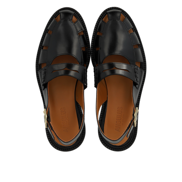 Sling-back loafer