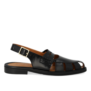 Sling-back loafer