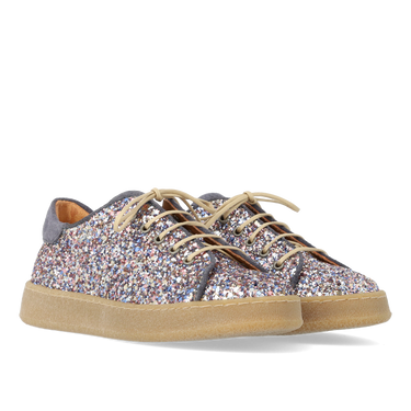 Sneaker i funklende glitter