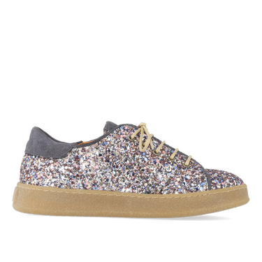 Sneaker i funklende glitter